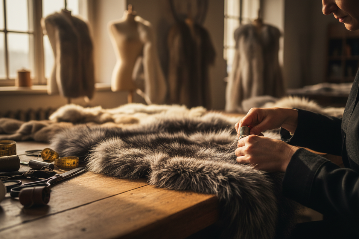 Behind the Craft: How Our Fox Fur Coats Are Made