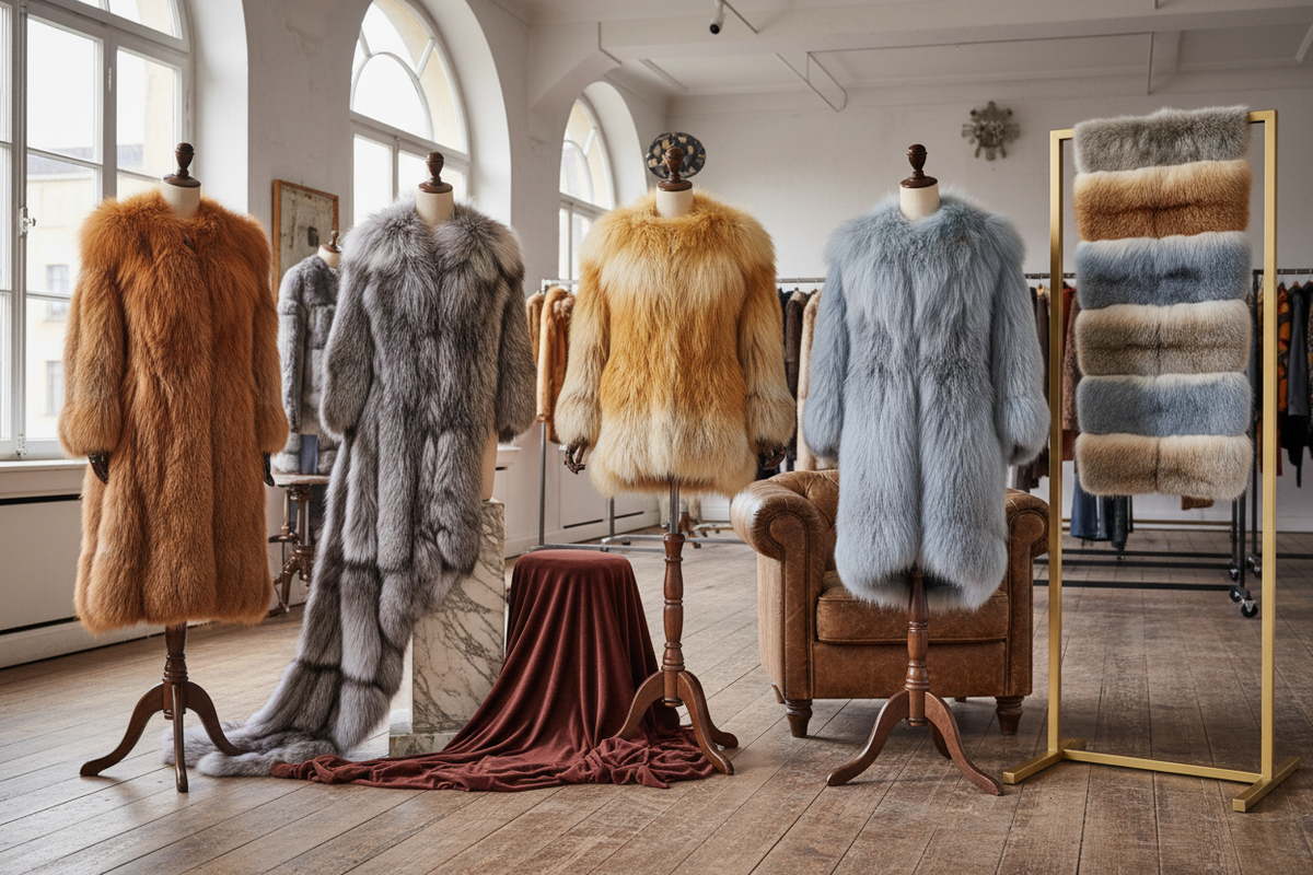 Fox Fur Coat Colors: How to Choose Natural, Dyed, and Multi-Tone Styles