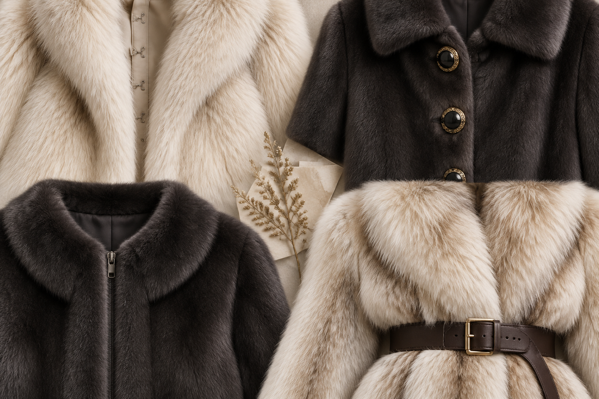 Fur Coat Closure Guide: Hooks, Buttons, Zippers, and Belts