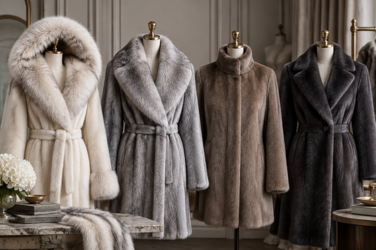 Fur Coat Collar Guide: Hooded, Shawl, Stand, and Lapel Styles