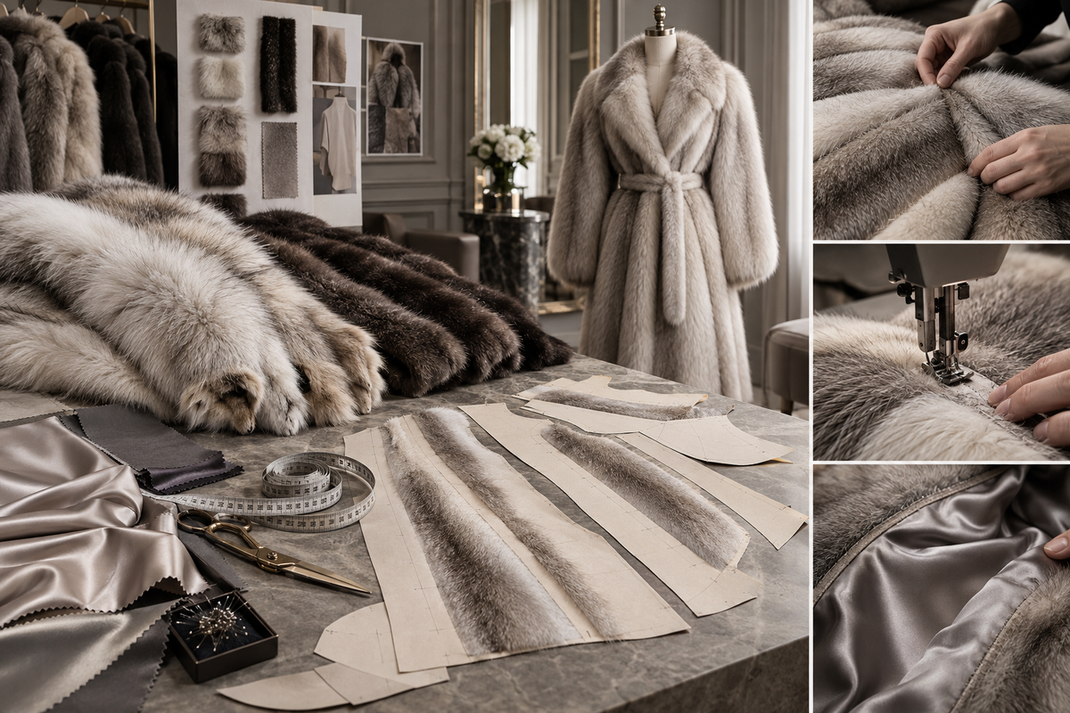How a Fur Coat Is Made: From Selection to Final Finishing