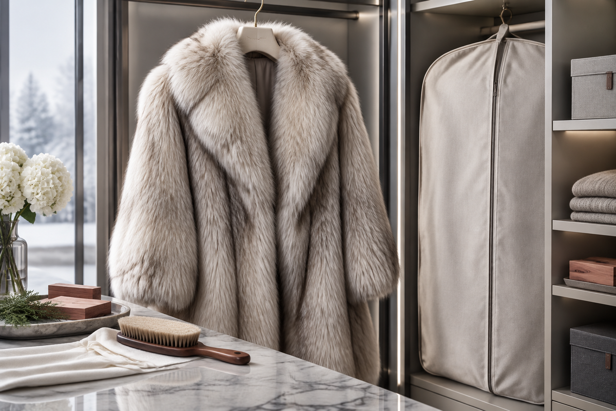 How to Care for and Store a Real Fur Coat