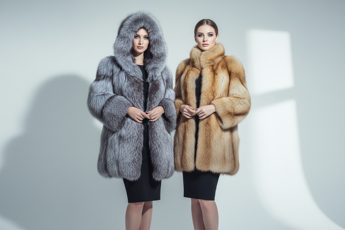 Hooded vs Collar Fox Fur Coats: How to Choose