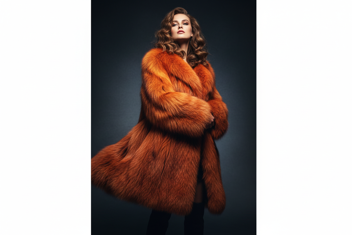 Red Fox Fur Coats: Bold, Warm, and Timeless