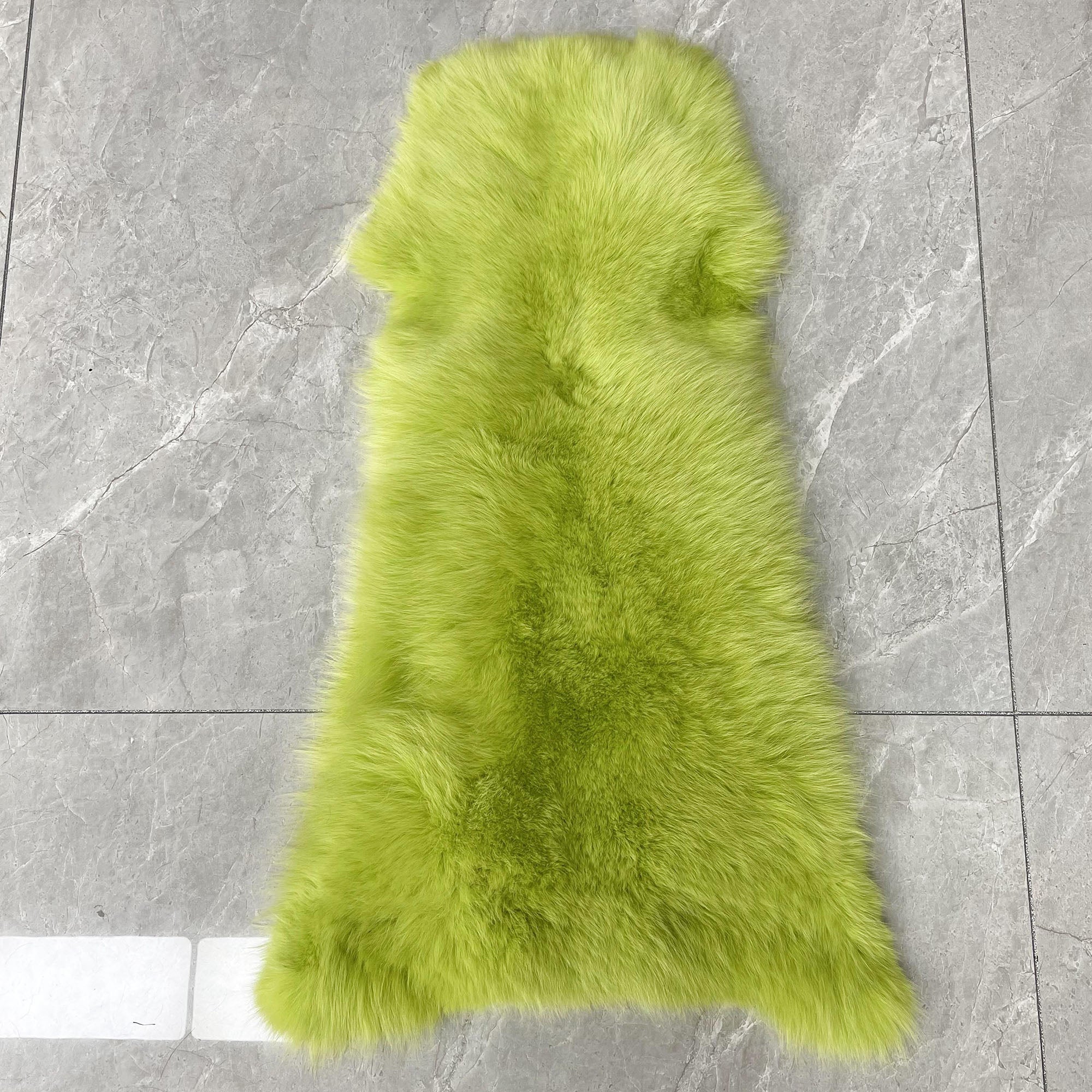 Women's Real Fox Fur Hooded Floor-Length Coat | Horizontal Stripe | Multiple Fur Types — Front Row Couture