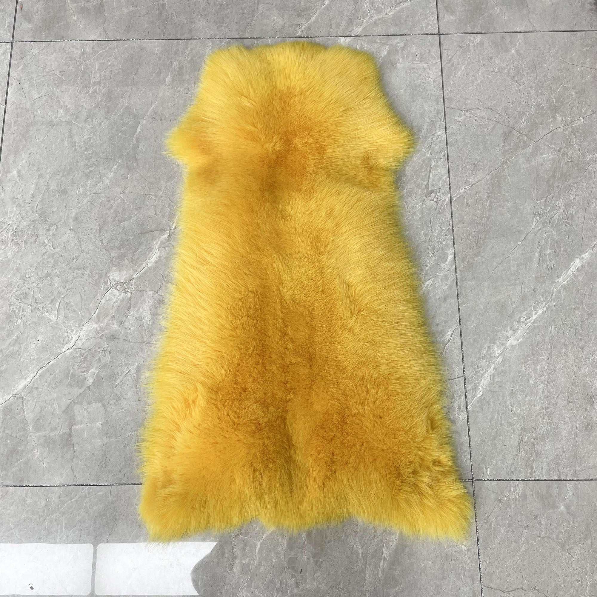 Women's Real Fox Fur Hooded Floor-Length Coat | Horizontal Stripe | Multiple Fur Types — Front Row Couture