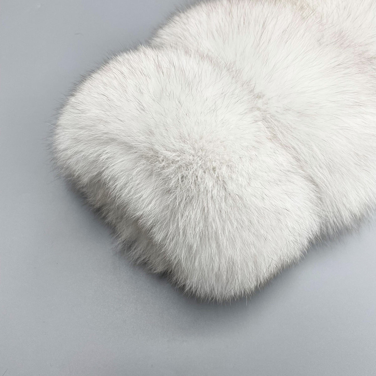 Women's Real Fox Fur Cropped Jacket with Oversized Shawl Collar — Downtown Rhythm